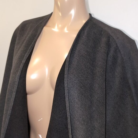 Novelti Oversized Ruana Cape Poncho Sleeve Fall Winter Cardigan Coat - Picture 2 of 13